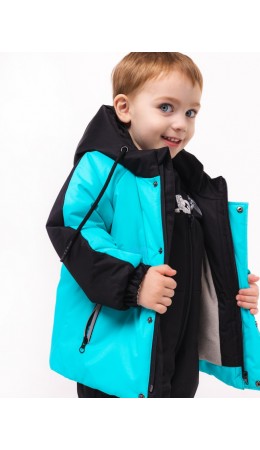 Комплект «Тихон» Бирюза/Черный