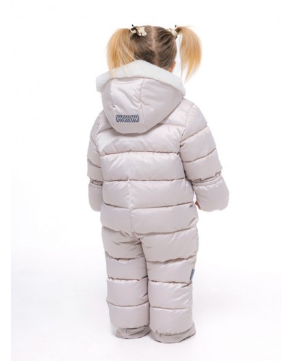 Комбинезон «Юля» с валенками Молочный