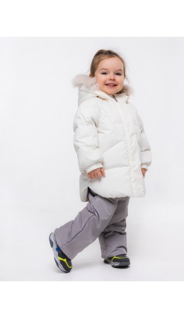 Комплект «Сима» Молоко/Серый