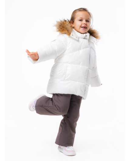 Комплект «Эшли» (пк слайтекс) Молочный/Кофе