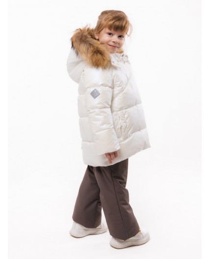 Комплект «Эшли» (пк слайтекс) Молочный/Кофе