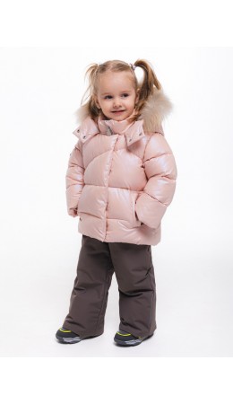 Комплект «Эшли» (пк слайтекс) Холодный беж/Кофе