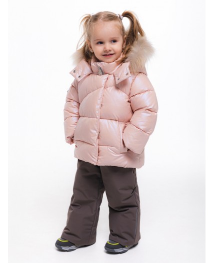 Комплект «Эшли» (пк слайтекс) Холодный беж/Кофе