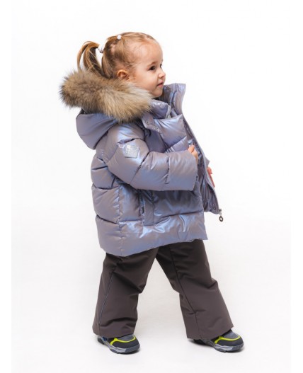 Комплект «Эшли» (пк слайтекс) Жемчужный/Кофе