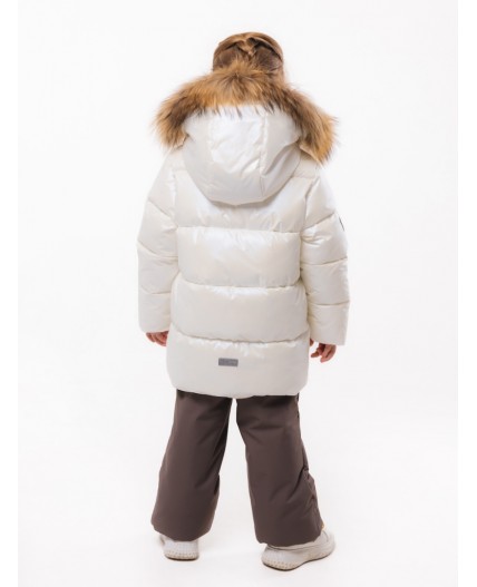 Комплект «Эшли» (пк слайтекс) Молочный/Кофе