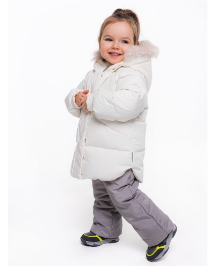 Комплект «Сима» Молоко/Серый