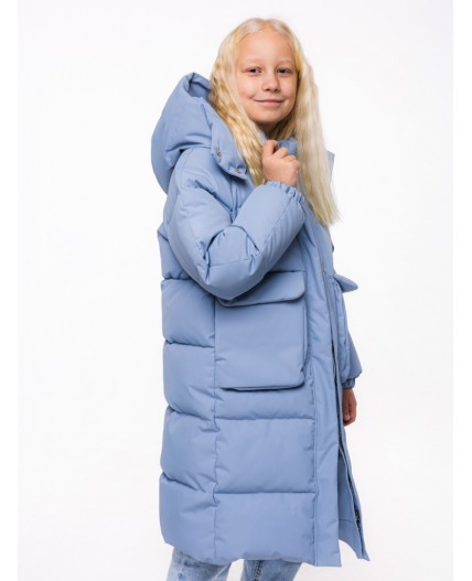 Пальто «Линда» Небесный