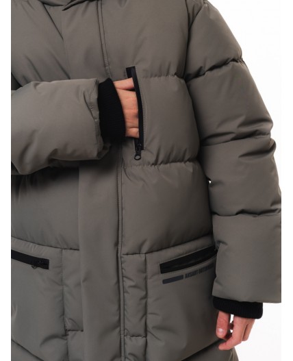 Полупальто «Ян» Оливковый