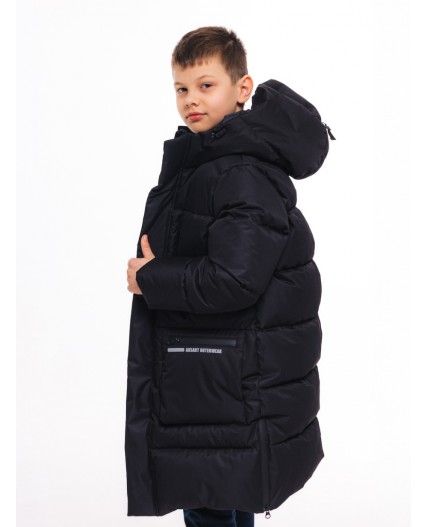 Полупальто «Ян» Черный