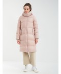 Пуховик женский пудра