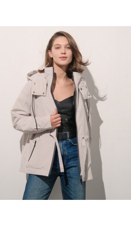 Куртка женская светло-бежевый