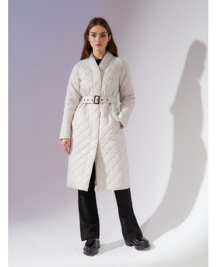 Плащ женский светло-бежевый