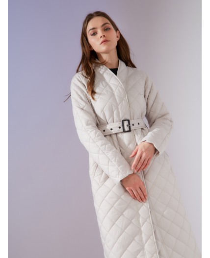 Плащ женский светло-бежевый