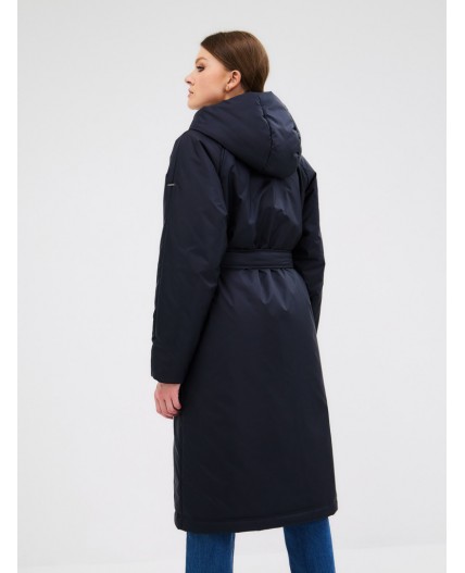 Плащ женский темно-синий