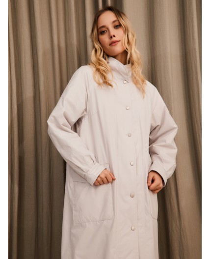 Плащ женский светло-бежевый