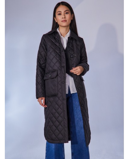 Плащ женский черный