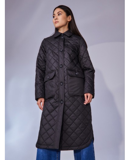 Плащ женский черный