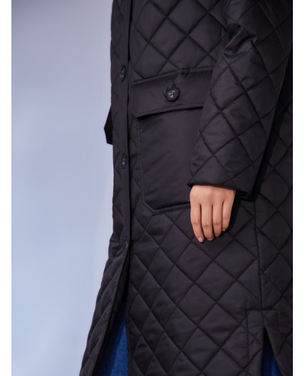 Плащ женский черный