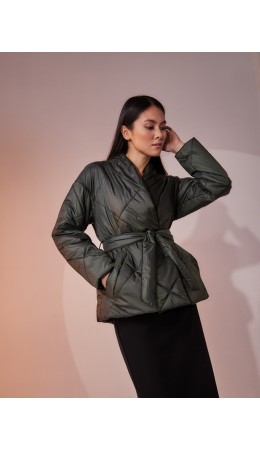 Куртка женская темно-зеленый