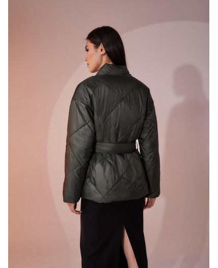 Куртка женская темно-зеленый