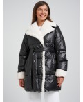 Пуховик женский черный