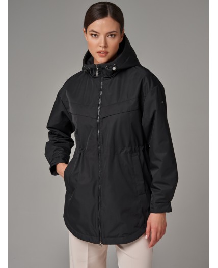 Плащ женский черный