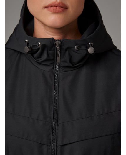 Плащ женский черный