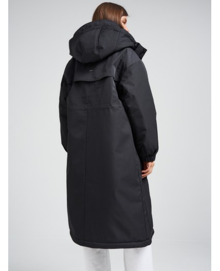 Плащ женский черный