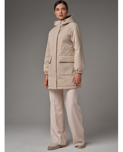 Плащ женский бежевый