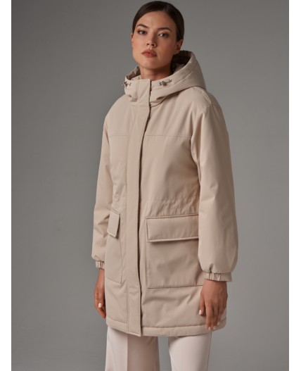 Плащ женский бежевый