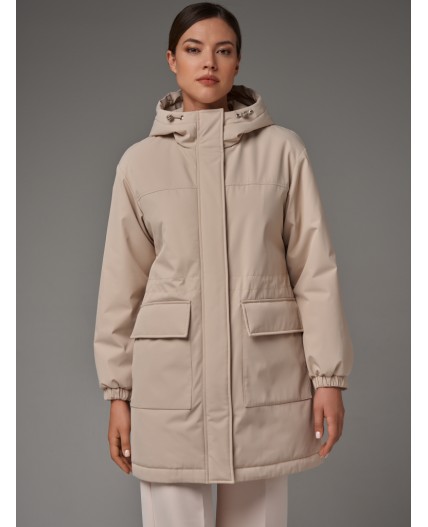 Плащ женский бежевый