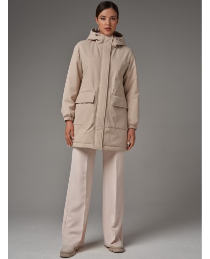 Плащ женский бежевый