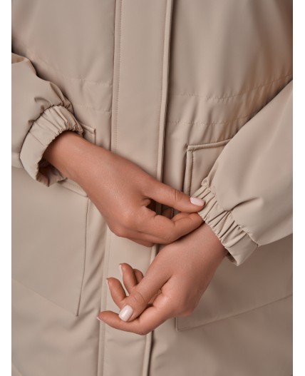 Плащ женский бежевый