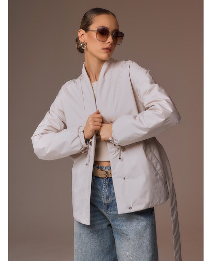 Куртка женская светло-бежевый