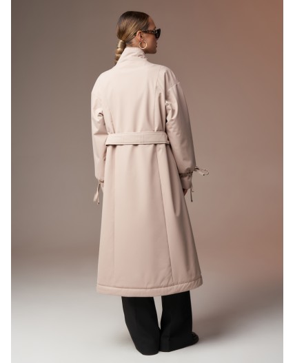 Плащ женский бежевый