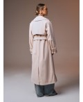 Плащ женский светло-бежевый