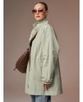 Плащ женский фисташковый