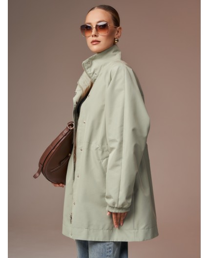 Плащ женский фисташковый
