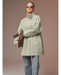 Плащ женский фисташковый