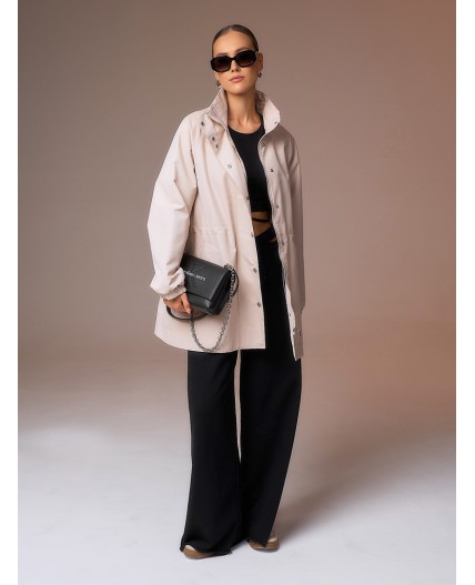 Плащ женский бежевый