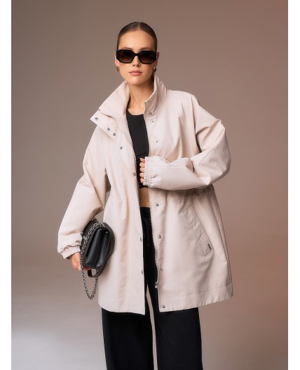 Плащ женский бежевый