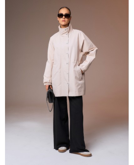 Плащ женский бежевый