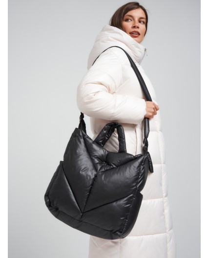 Сумка женская черный глянец