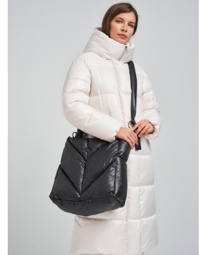 Сумка женская черный глянец