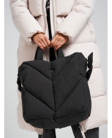 Сумка женская черный матовый