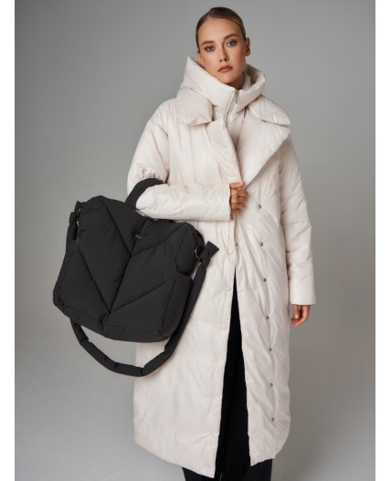 Сумка женская черный матовый