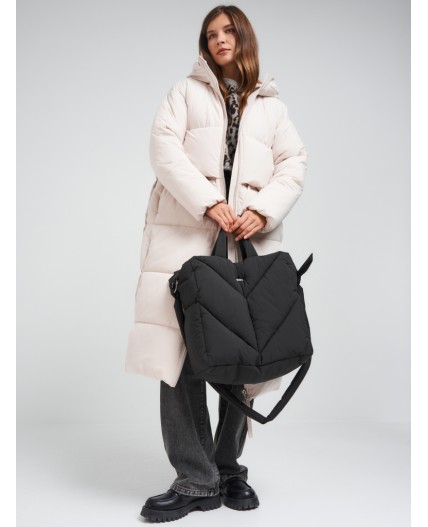 Сумка женская черный матовый