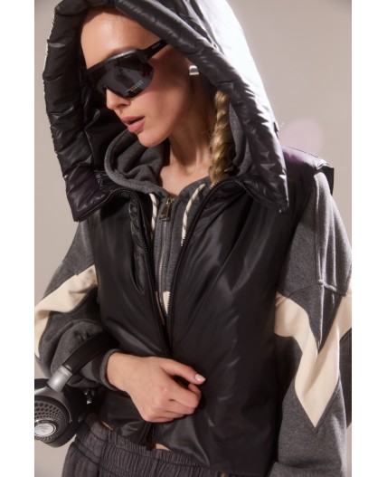 Жилет женский черный