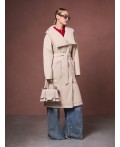 Плащ женский бежевый