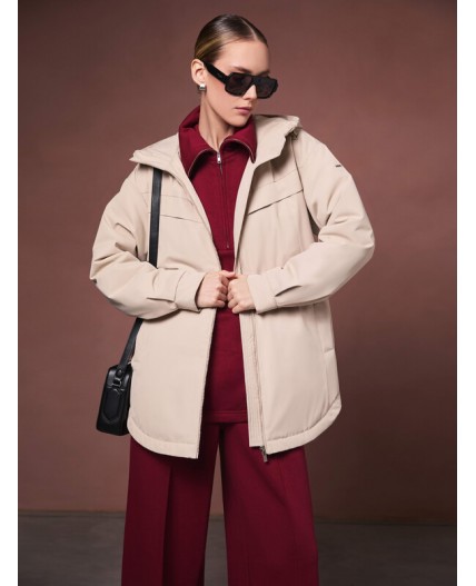 Плащ женский бежевый